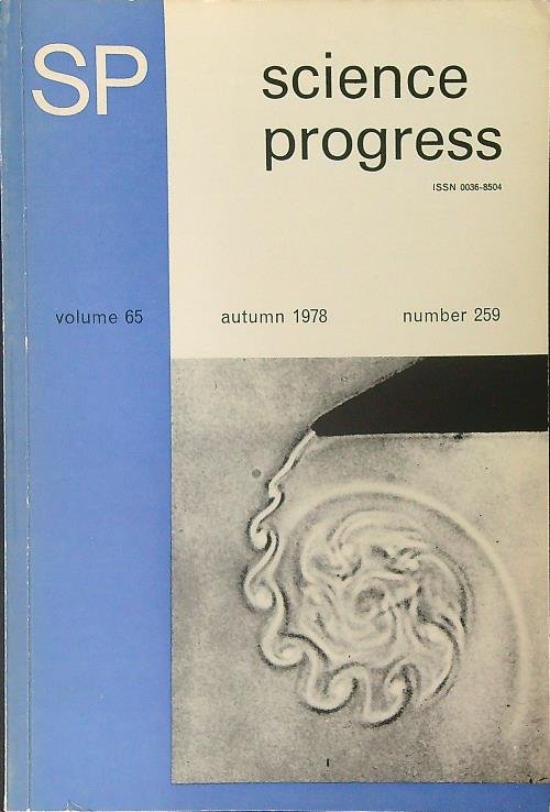 Science progress Vol 65 Autumn 1978 Number 259 | Immagine principale