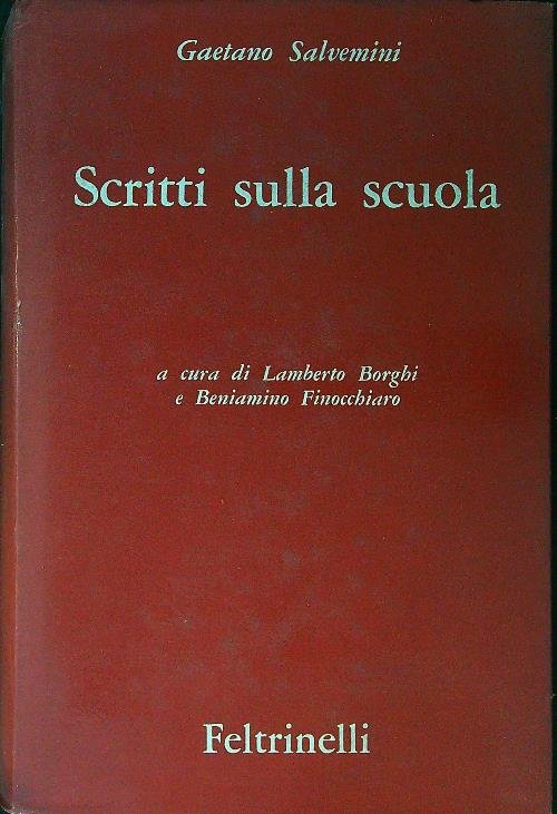 Scritti sulla scuola