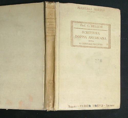 Scrittura doppia americana detta a giornale maestro