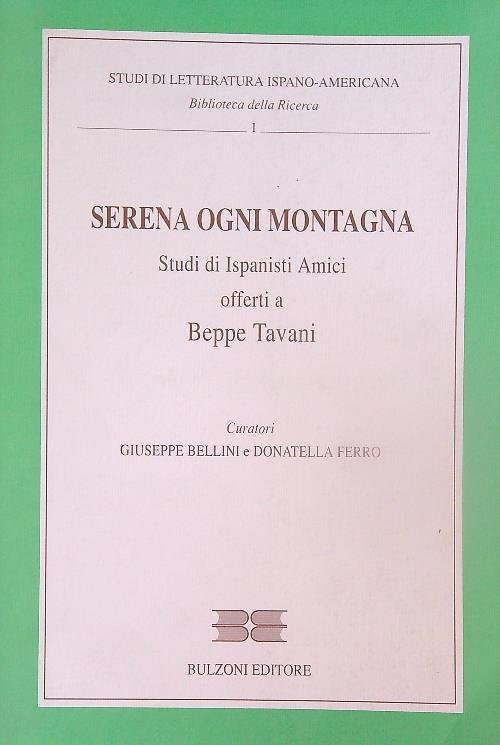 Serena ogni montagna