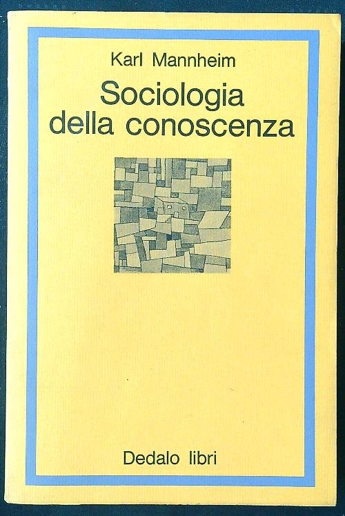 Sociologia della conoscenza
