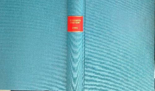 Sotheby's Preview 1995. Annata non completa