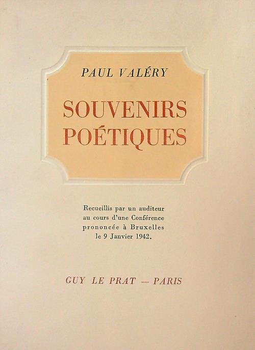 Souvenirs poetiques