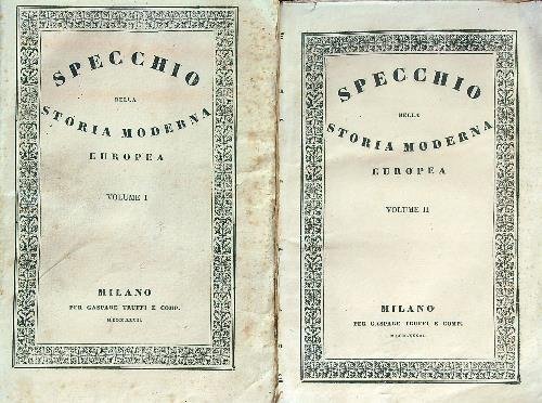 Specchio della storia moderna europea. 2VV | Immagine Gallery 2