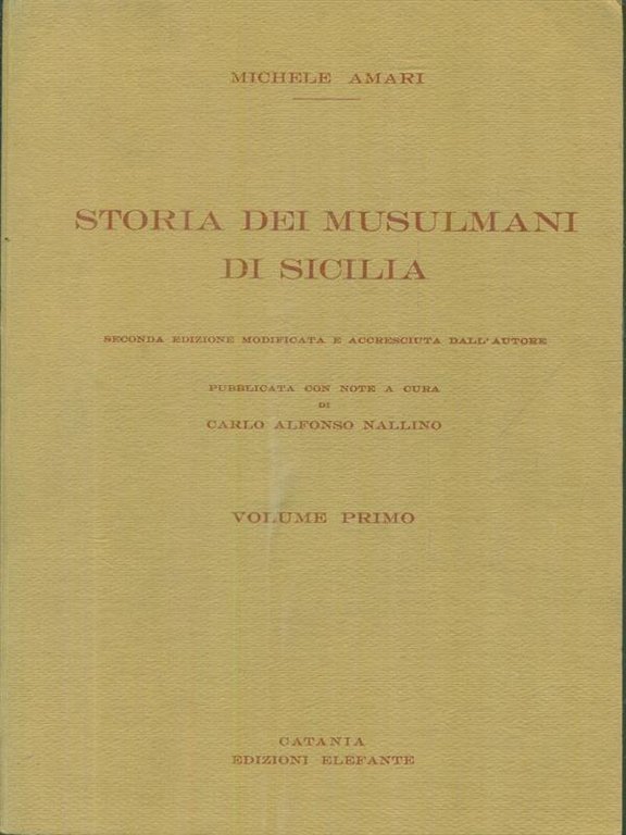 Storia dei musulmani di Sicilia 5vv