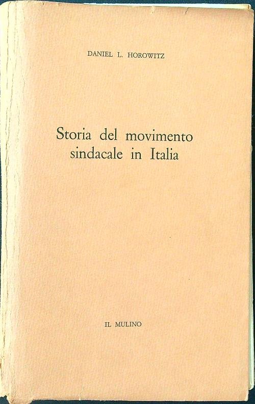 Storia del movimento sindacale in Italia