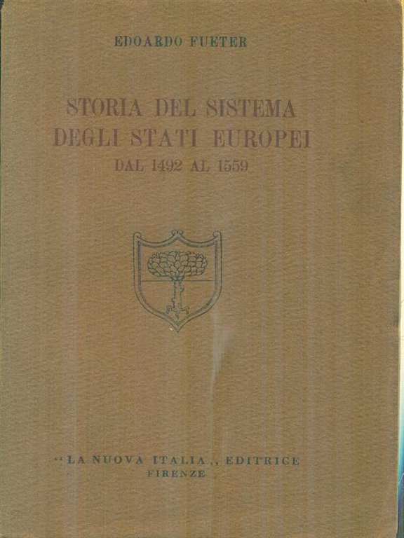 Storia del sistema degli Stati Europei dal 1492 al 1559