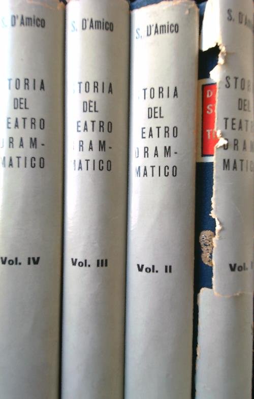 Storia del teatro drammatico 4 voll.