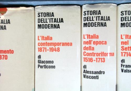 Storia dell'Italia moderna 4 vv.