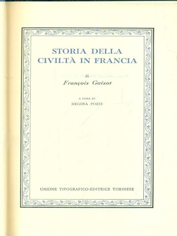 Storia della civilta' in Francia