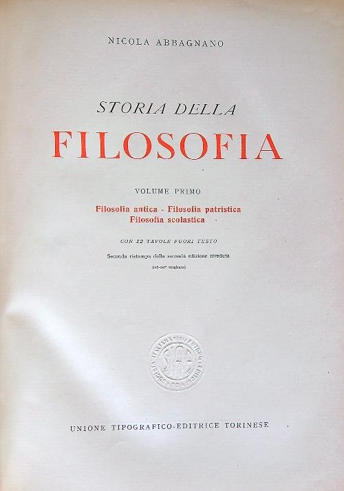 Storia della filosofia 3 voll.