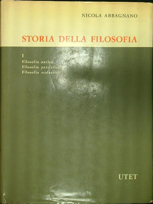 Storia della filosofia vol. 1