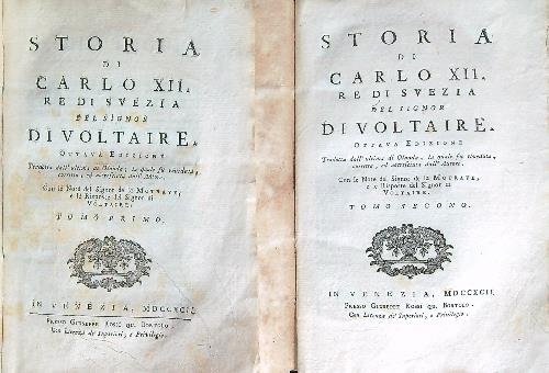 Storia di Carlo XII Re di Svezia. 2VV | Immagine Gallery 2