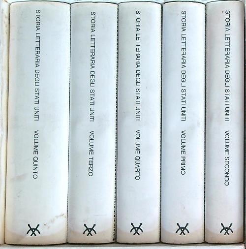Storia letteraria degli Stati Uniti. 5vv