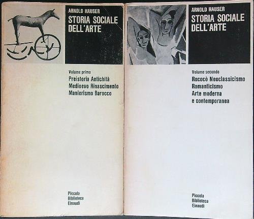 Storia sociale dell'arte 2 vv