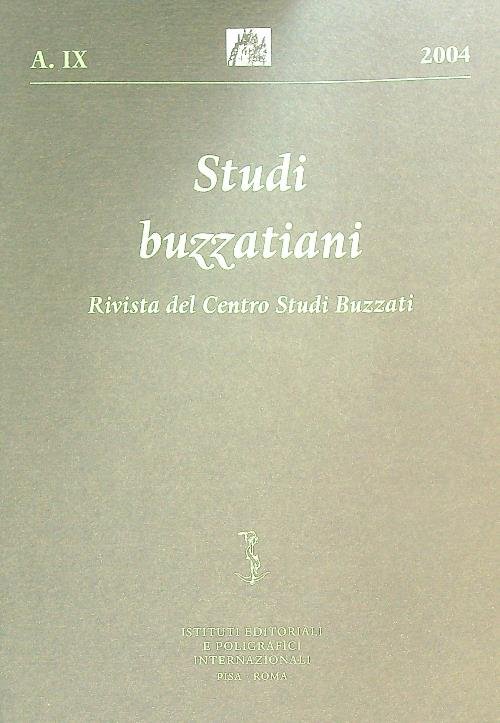 Studi buzzatiani Anno IX/2004