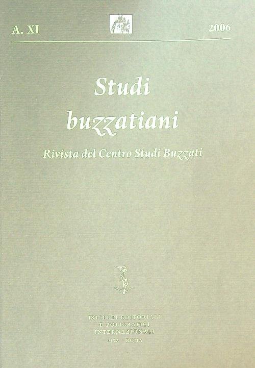 Studi buzzatiani Anno XI/2006