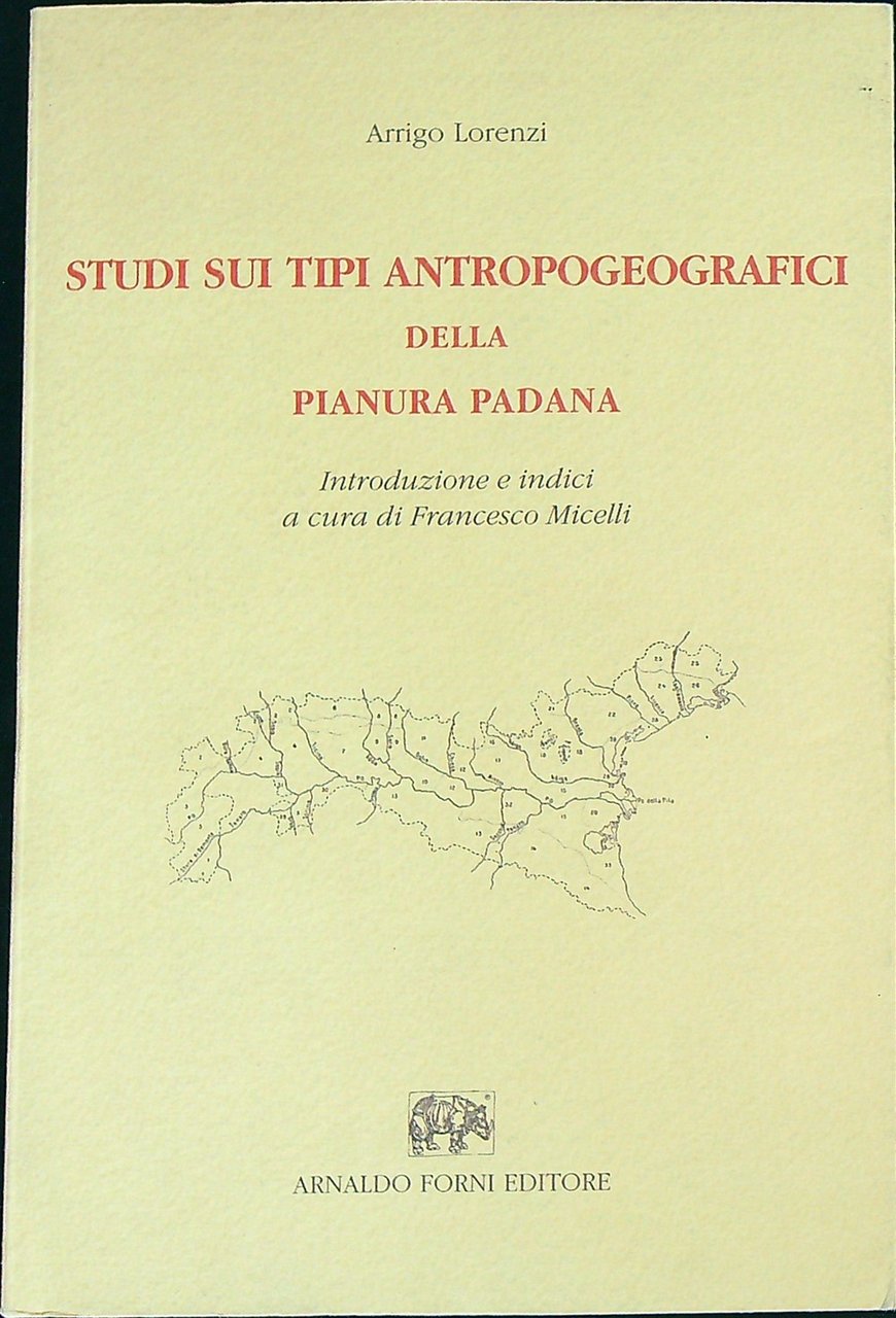 Studi sui tipi antropogeografici della pianura padana | Immagine principale