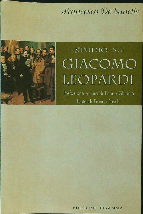 Studio su Giacomo Leopardi