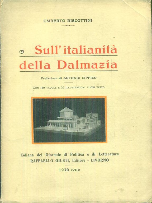 Sull'italianita' della Dalmazia