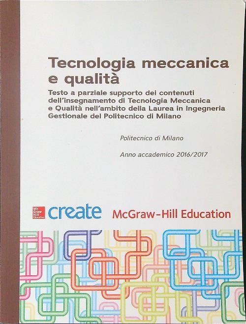 Tecnologia meccanica e qualita'
