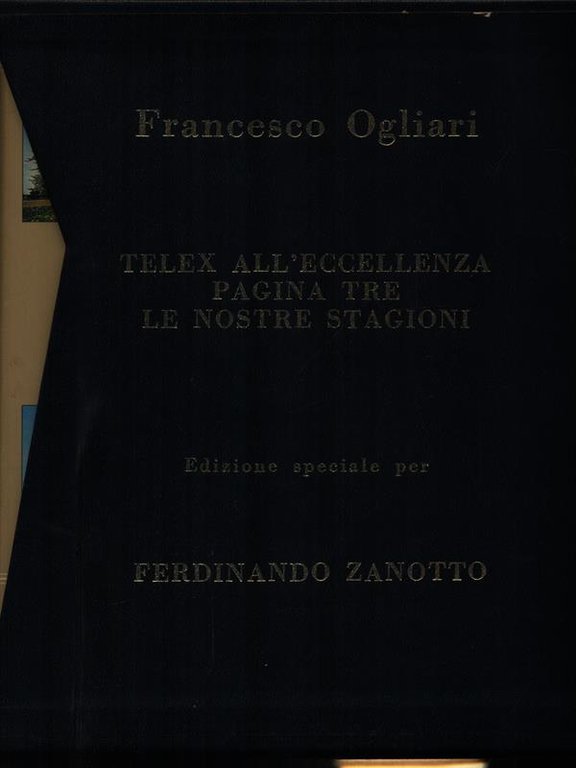 Telex all'eccellenza - Pagina tre - Le nostre stagioni 3vv