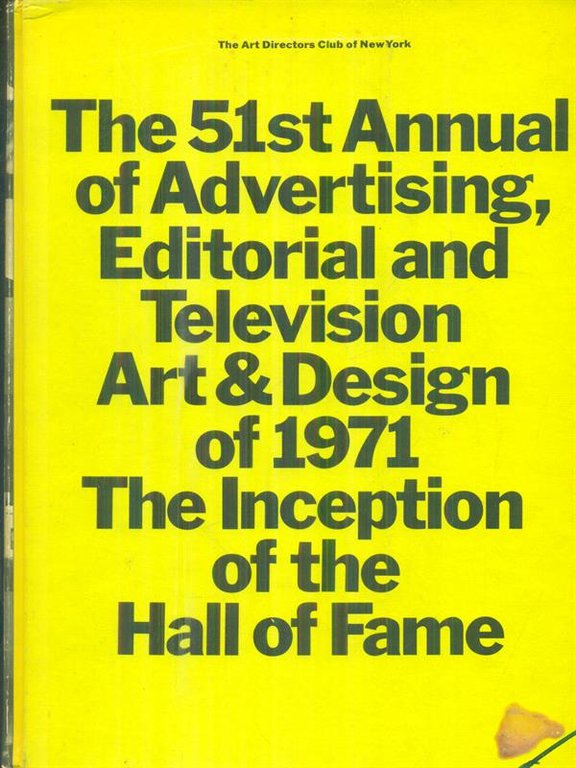 The 51st Annuale Advertising, Editorial and Television Art & Design … | Immagine Gallery 2