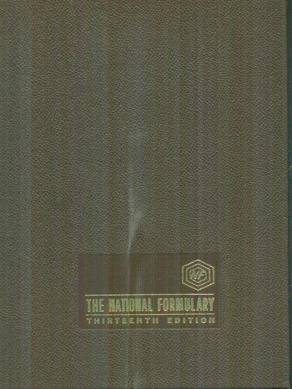 The National formulary