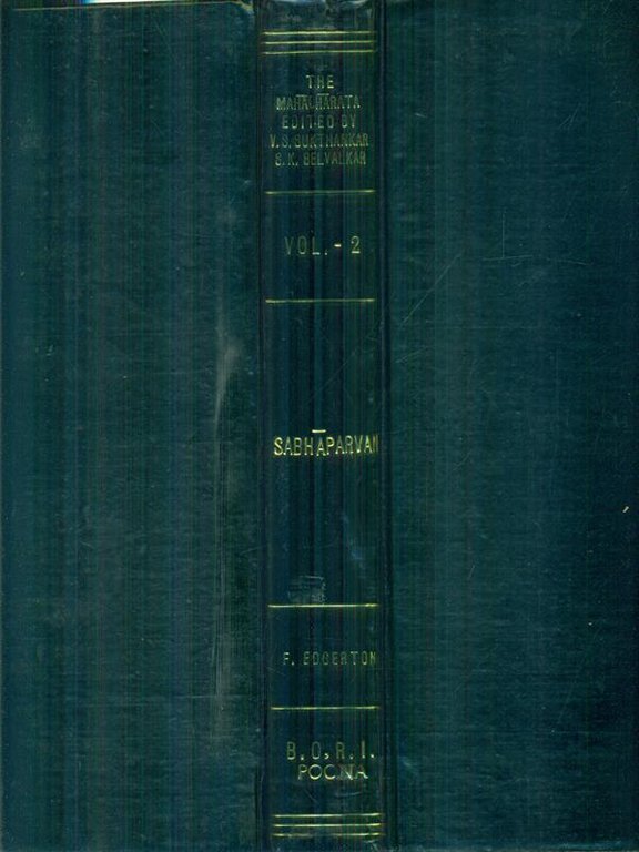 The Sabhaparvan