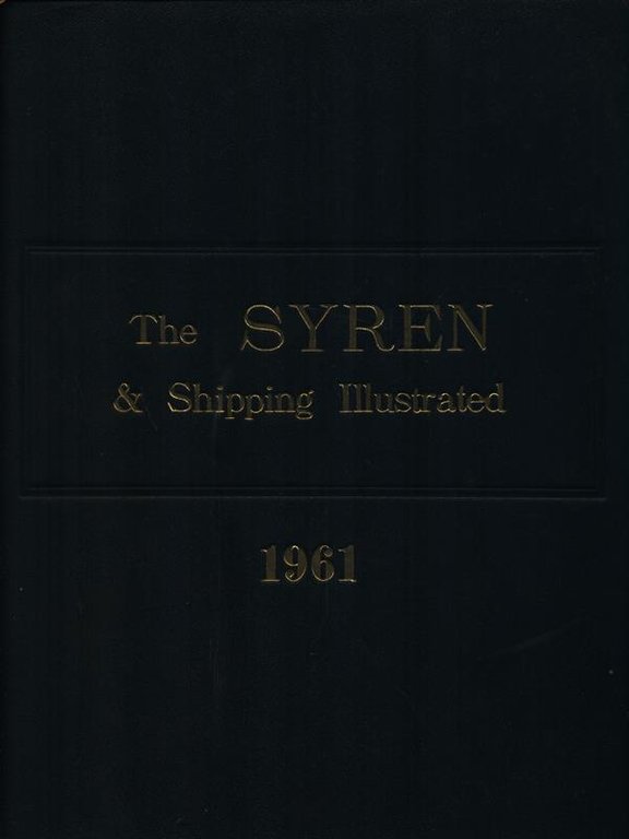 The Syren & shipping illustrated 1961