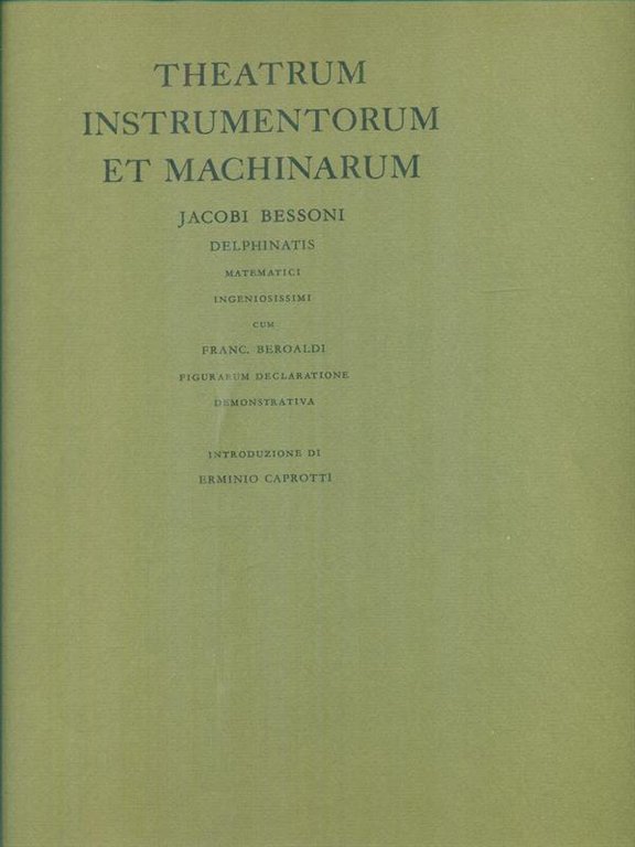 Theatrum instrumentorum et machinarum | Immagine Gallery 2