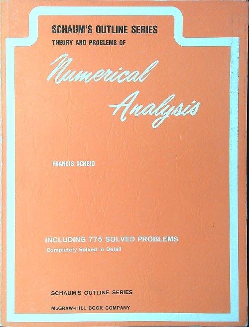Theory and Problems of Numerical Analysys