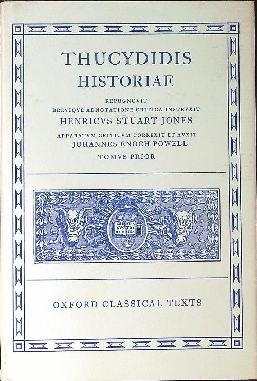 Thucydidis historiae I