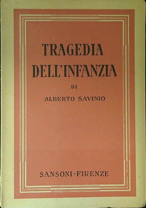 Tragedia dell'infanzia
