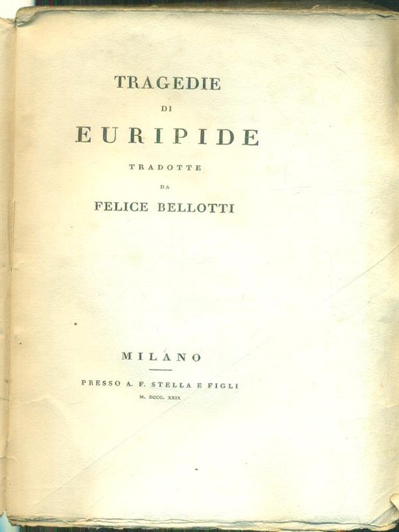 Tragedie di Euripide