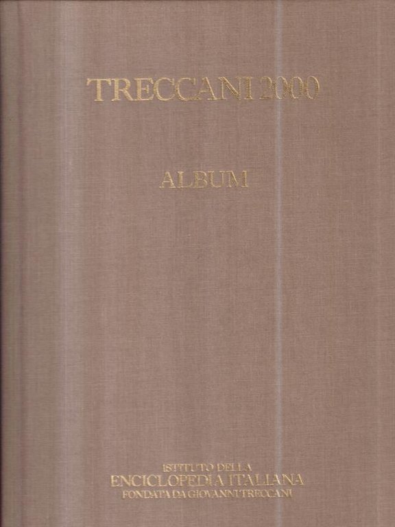 Treccani 2000. Album. 2 Voll.