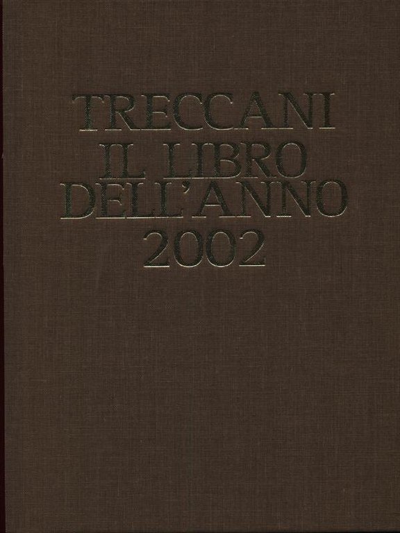 Treccani Il libro dell'anno 2002 | Immagine Gallery 2