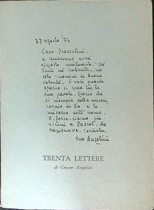 Trenta lettere