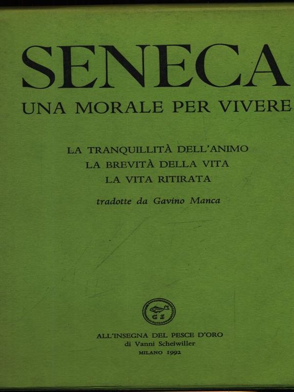 Una morale per vivere 3vv