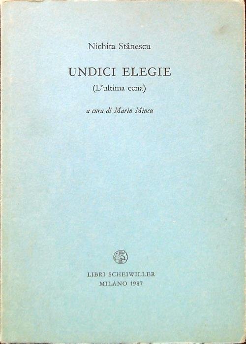 Undici elegie (L'ultima cena) | Immagine principale