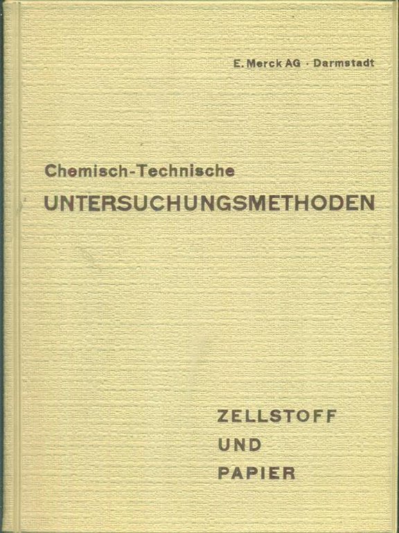 Untersuchungsmethoden Zellstoff und Papier
