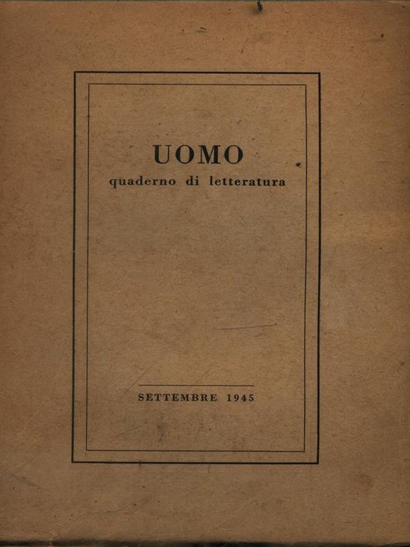 Uomo settembre 1945