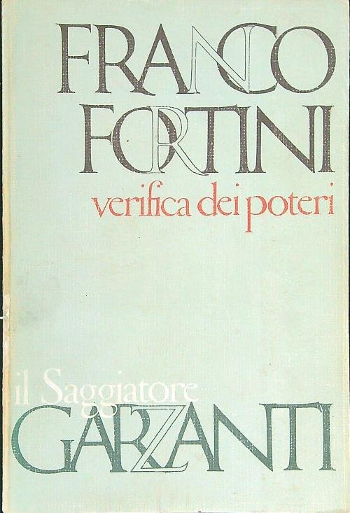 Verifica dei poteri