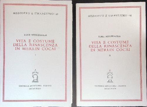 Vita e costume della rinascenza in Merlin Cocai 2 vv