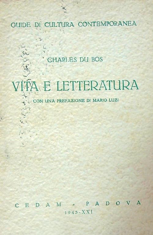 Vita e letteratura