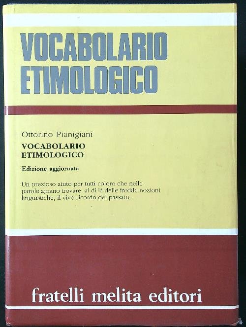 Vocabolario etimologico