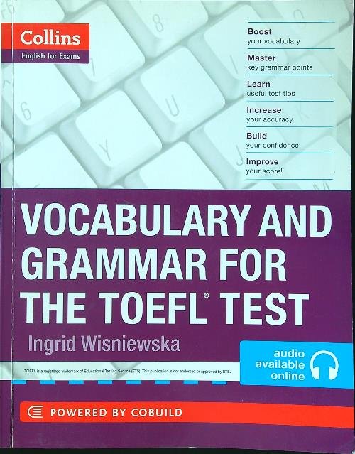 Vocabulary and Grammar for the TOEFL Test | Immagine principale