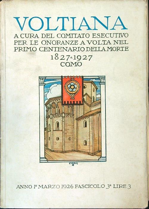 Voltiana Anno I Marzo 1926 Fascicolo 3