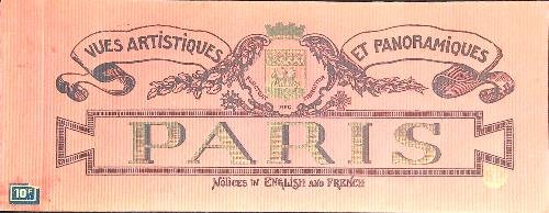 Vues artistiques et panoramiques Paris