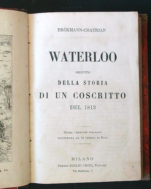 Waterloo seguito della storia di un coscritto del 1813